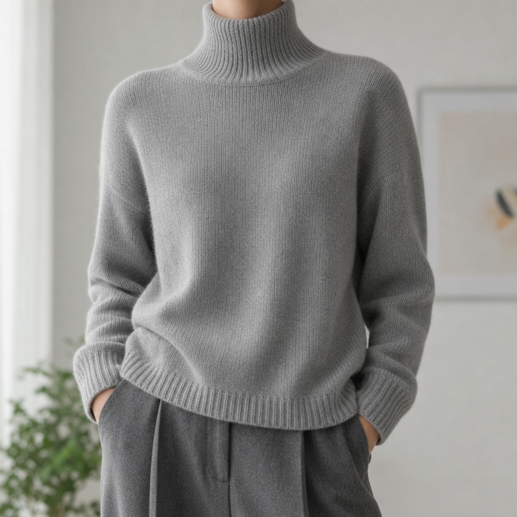 Marissa | Soft Plush Turtleneck Sweater