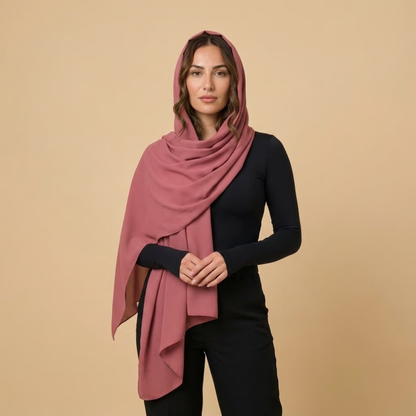 Lightweight Headscarf - Red