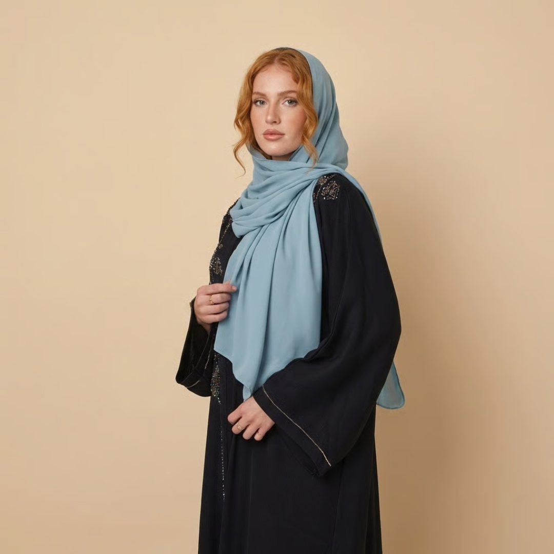 Lightweight Headscarf – Blue