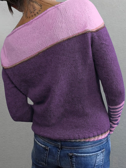 Erin | Soft Striped Fitted Sweater