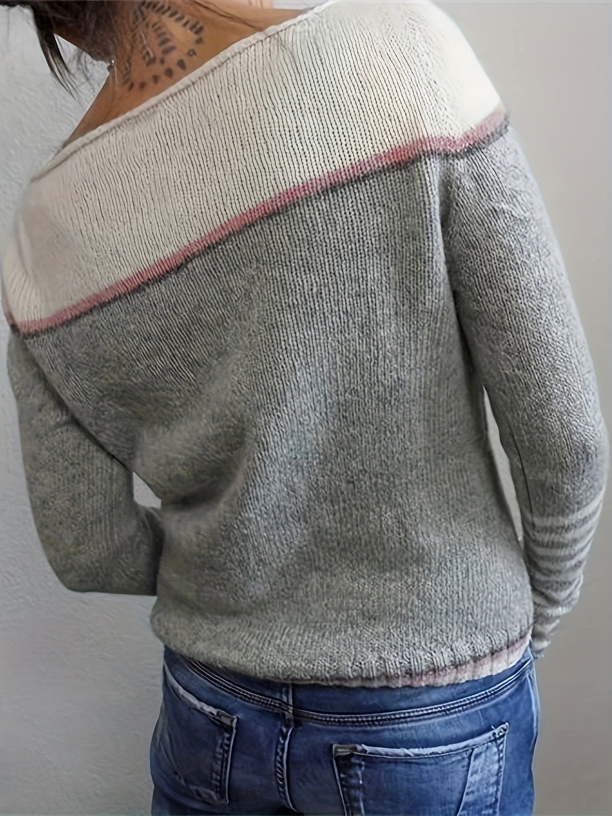 Erin | Soft Striped Fitted Sweater