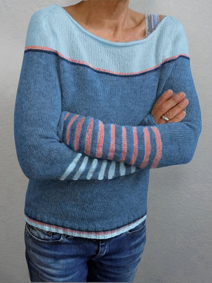 Erin | Soft Striped Fitted Sweater