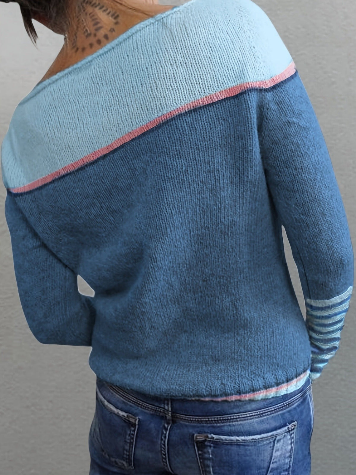 Erin | Soft Striped Fitted Sweater