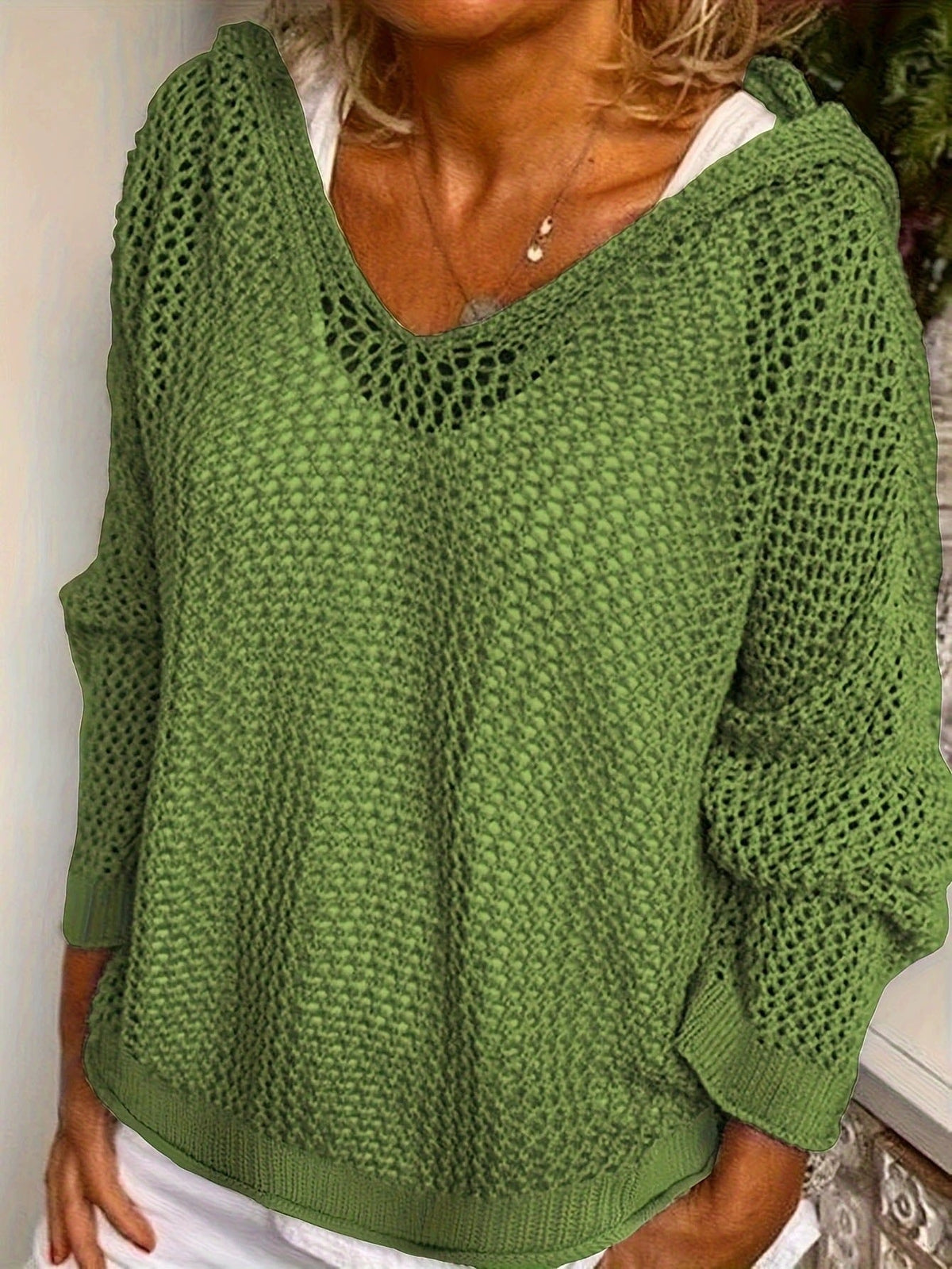 Florence | Relaxed Open Knit Layering Sweater