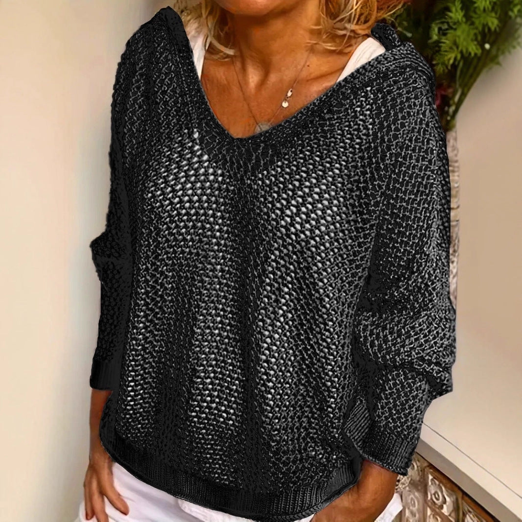 Florence | Relaxed Open Knit Layering Sweater