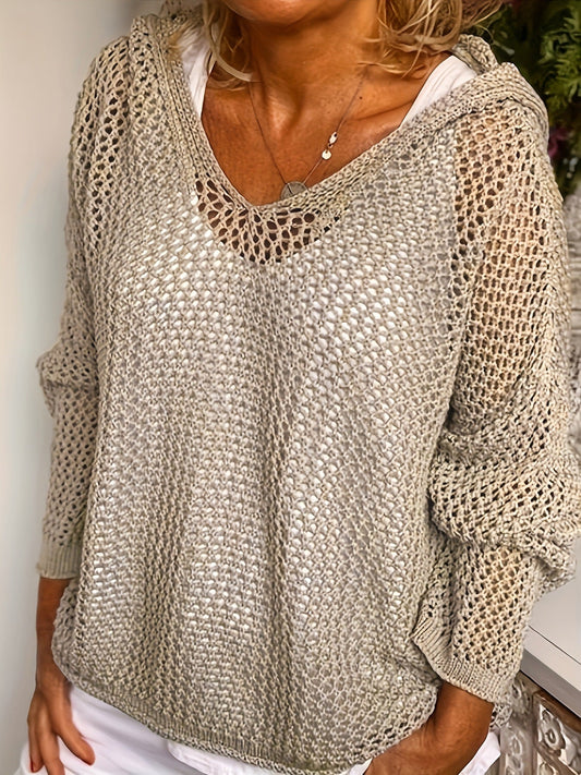 Florence | Relaxed Open Knit Layering Sweater