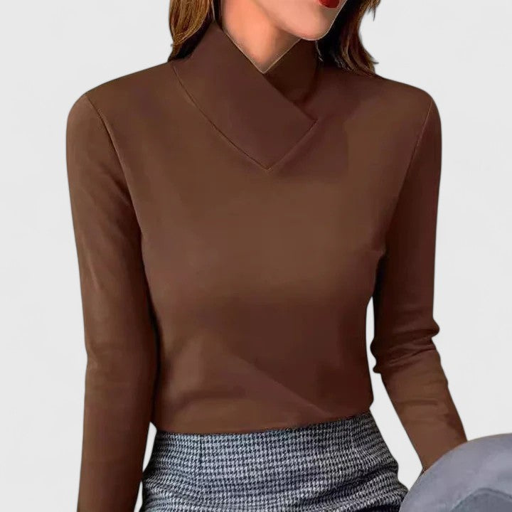 Jamie | Elegant Tailored Turtleneck Sweater
