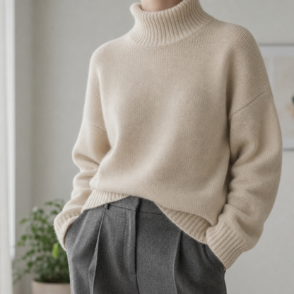 Marissa | Soft Plush Turtleneck Sweater