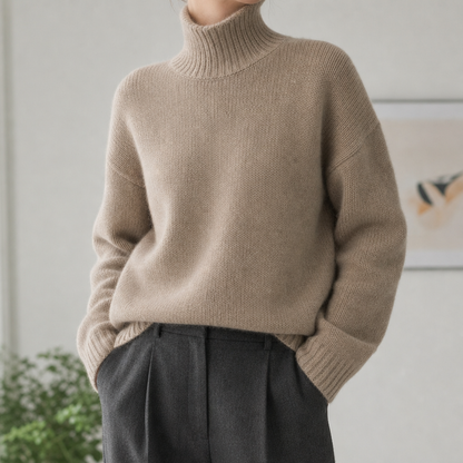 Marissa | Soft Plush Turtleneck Sweater