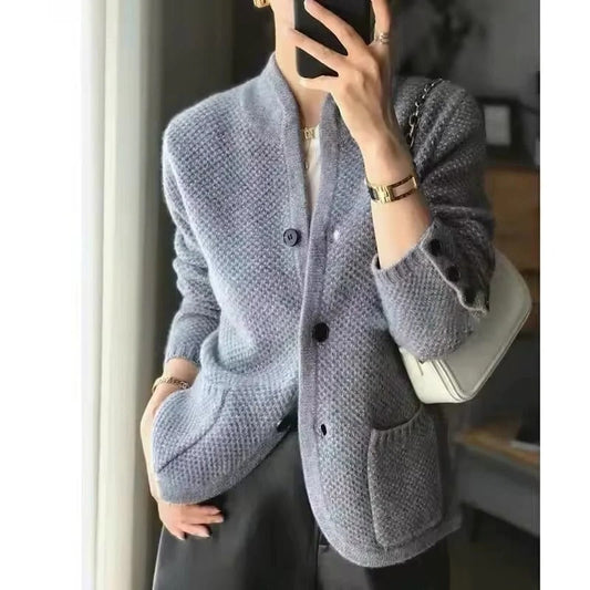 Rebecca | Thick Winter Sweater Jacket