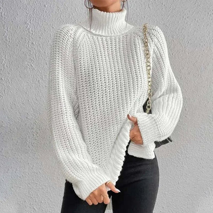Stephanie | Elegant Turtleneck Knit Sweater