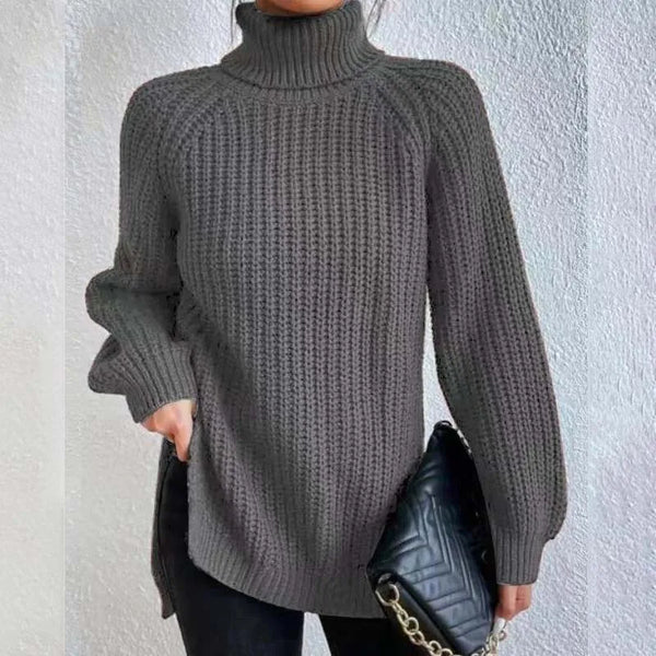 Stephanie | Elegant Turtleneck Knit Sweater