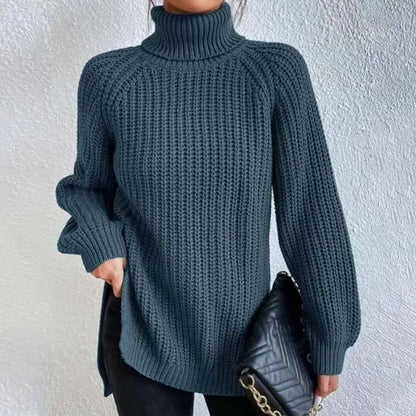 Stephanie | Elegant Turtleneck Knit Sweater