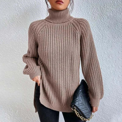 Stephanie | Elegant Turtleneck Knit Sweater
