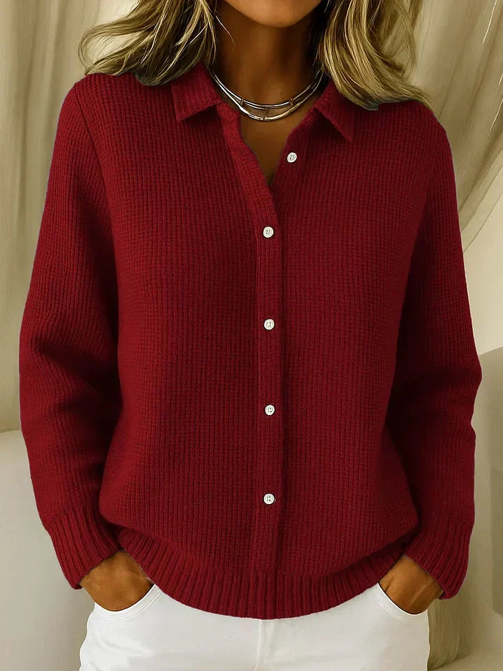 Vivian | Cozy Button-Front Knit Cardigan