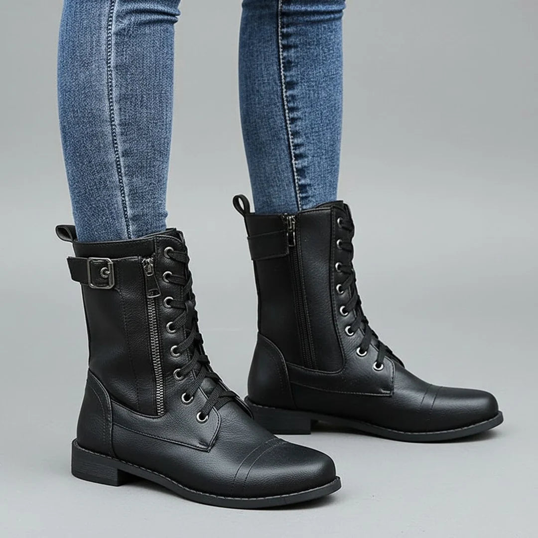 Addison | Orthopedic Ankle Boots with Side Zipper