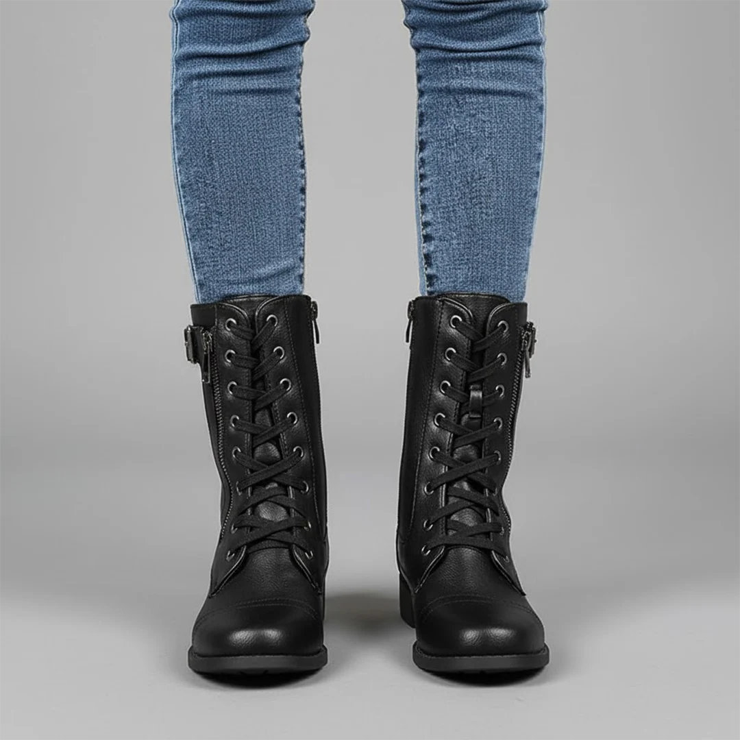Addison | Orthopedic Ankle Boots with Side Zipper