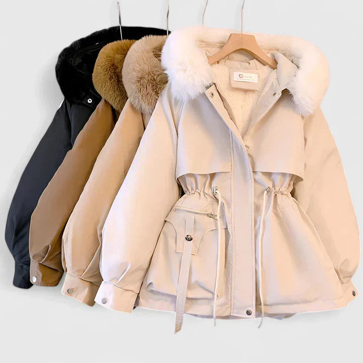 Addison | Padded Winter Jacket with Hood for Cold Weather