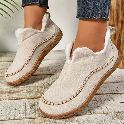 Amanda | Fleece-Lined Ankle Boots with Cushioned Comfort