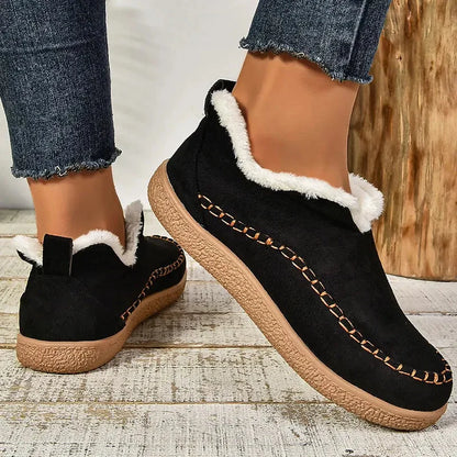 Amanda | Fleece-Lined Ankle Boots with Cushioned Comfort