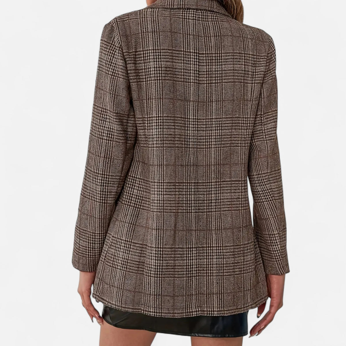Charlotte | Plaid Blazer Single-Breasted Tailored Jacket