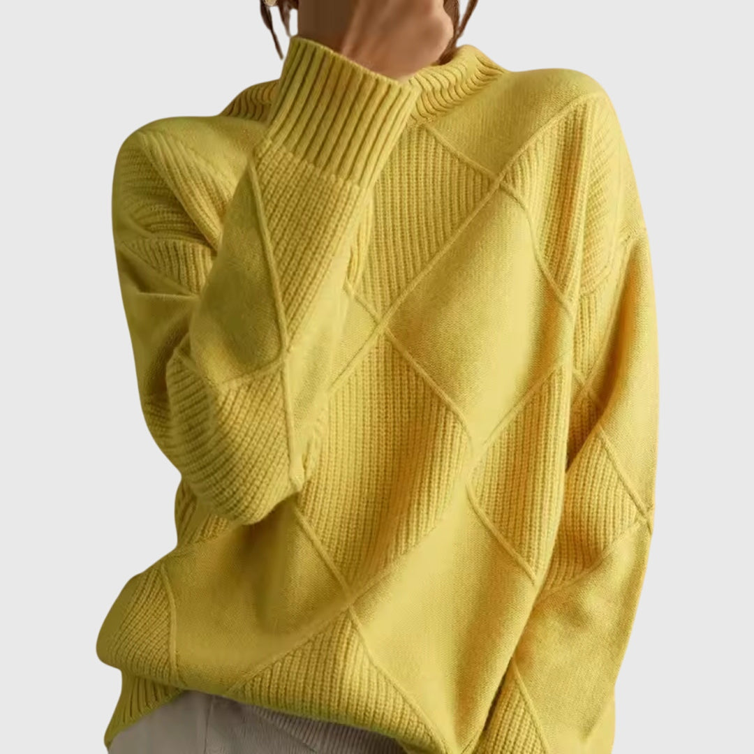 Josie | Warm Ribbed Turtleneck Sweater