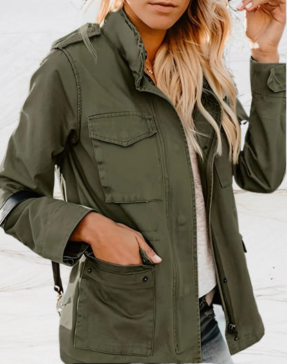 Lily | Utility Jacket with Pocket Detail for Everyday Layering