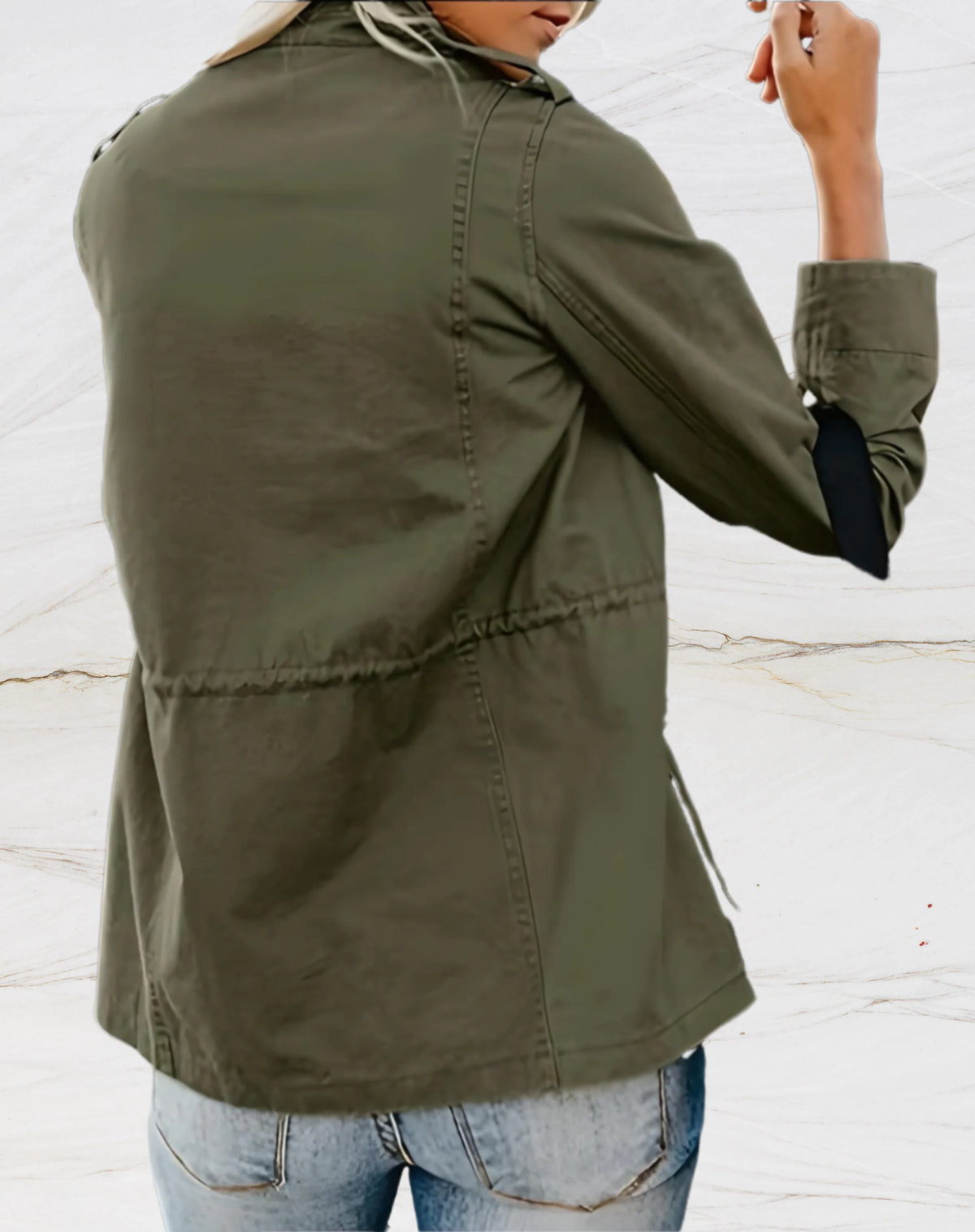 Lily | Utility Jacket with Pocket Detail for Everyday Layering