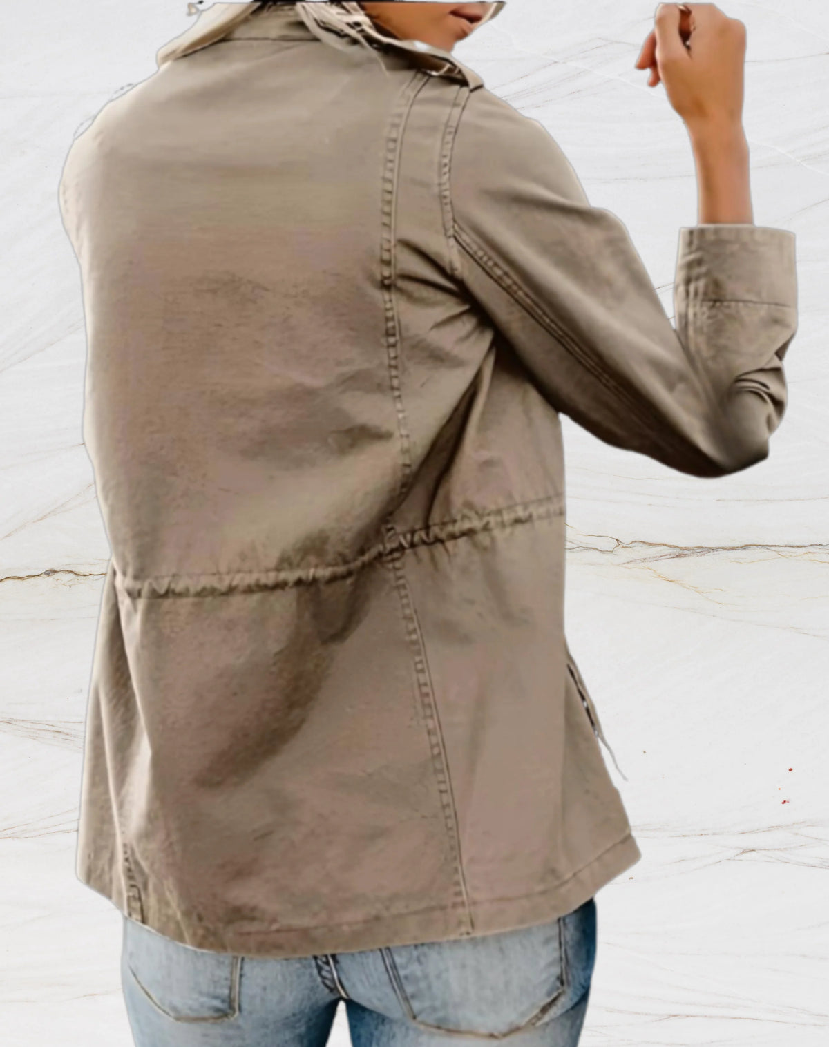 Lily | Utility Jacket with Pocket Detail for Everyday Layering