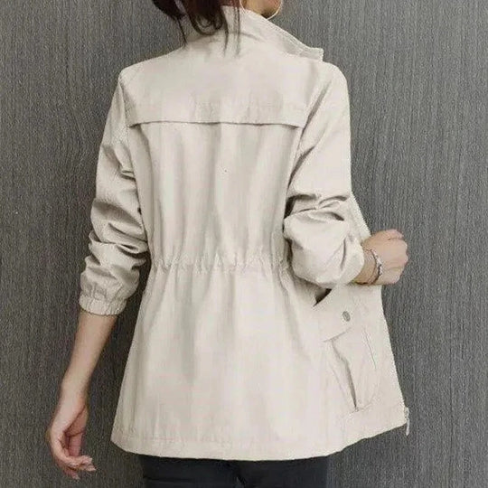 Nicole | Lightweight Waterproof Trench Jacket with Adjustable Waist